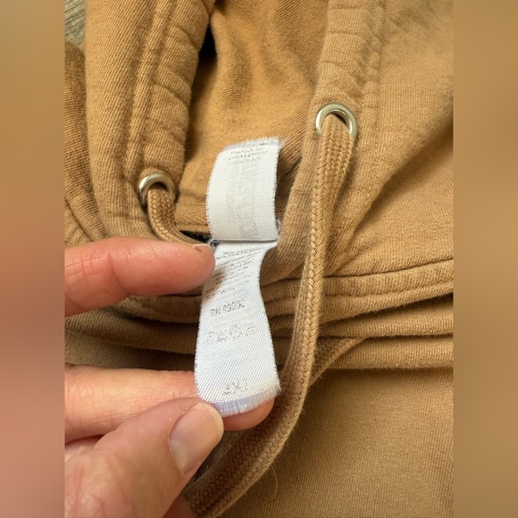 Wave Hog Surf Shop NJ Beach Sweatshirt Hoodie Brown Blue Size Size L XL - Picture 7 of 9